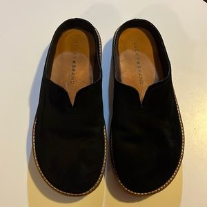 Lucky brand suede mules